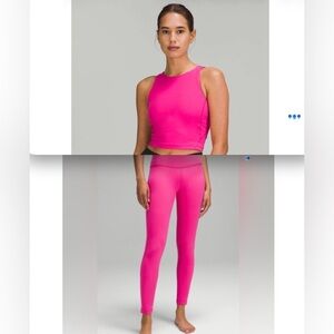 Lululemon Align Workout Set Sonic Pink